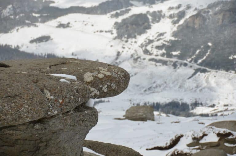 Romania, Busteni – rock and view, Apr. 2014 (Sinaia)
