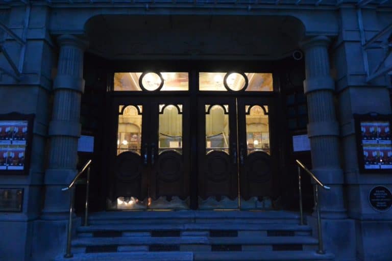 Buxton – entrata della Casa dell’Opera, Nov.2015