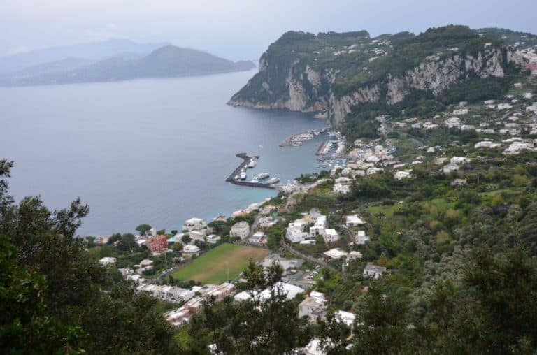 Capri – view from top, Oct.2015 (Costa Amalfitana)
