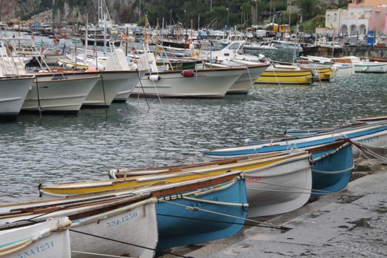 Capri – at the port, Oct.2015 (Costa Amalfitana)
