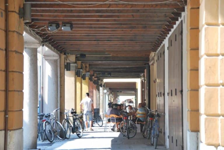 Italia, Castellone – biciclette, agosto 2013 (Lombardia)