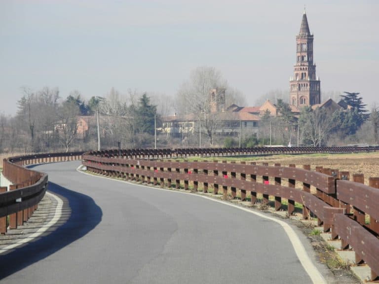 Milan, Chiaravalle – road, Jan.2015 (Milan)