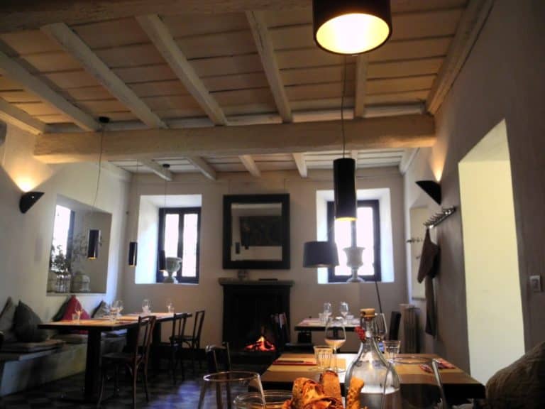 Milan, Chiaravalle – inside restaurant, Jan.2015 (Milan)