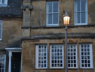 England, Chipping Campden – roofs, Oct.2013