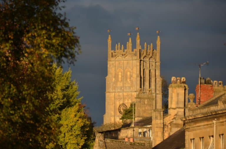 England, Chipping Campden – evening light, Oct.2013 (Cotswolds)