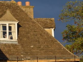 England, Chipping Campden – roofs, Oct.2013