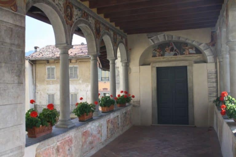 Italia, Clusone – convento, agosto 2013 (Lombardia)