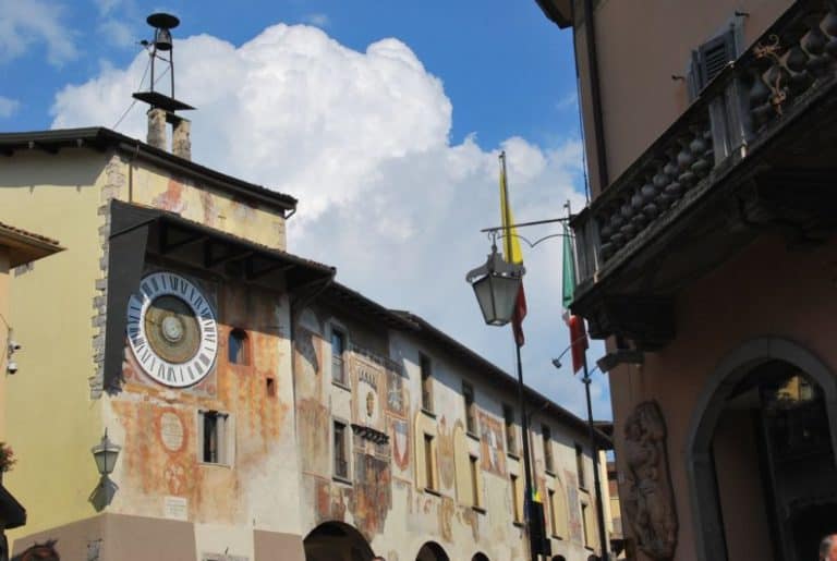 Italia, Clusone – nuvole, agosto 2013 (Lombardia)