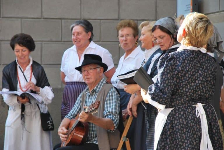 Italia, Clusone – coro, agosto 2013 (Lombardia)