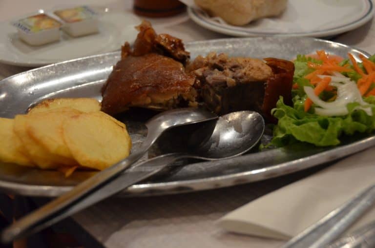 El restaurante del buen lechón asado.