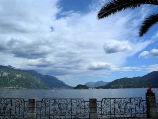 Italia, Lago di Como – fontana, mag. 2014