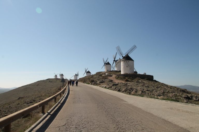 Spain, Consuegra – windmills 12, Mar.2014
