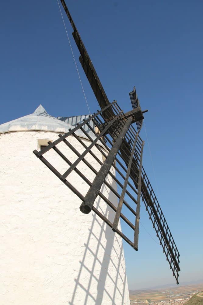 Spain, Consuegra – windmill 9, Mar.2014