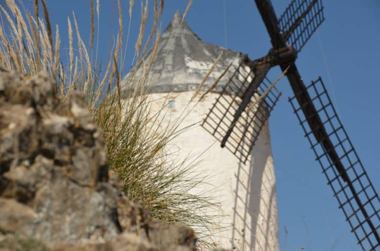 Spain, Consuegra – windmill 8, Mar.2014