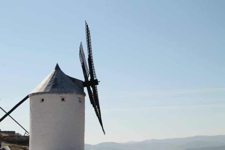Spain, Consuegra – windmill 7, Mar.2014