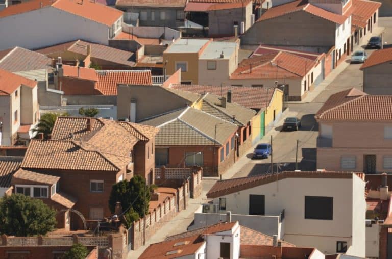 Spain, Consuegra – street, Mar.2014