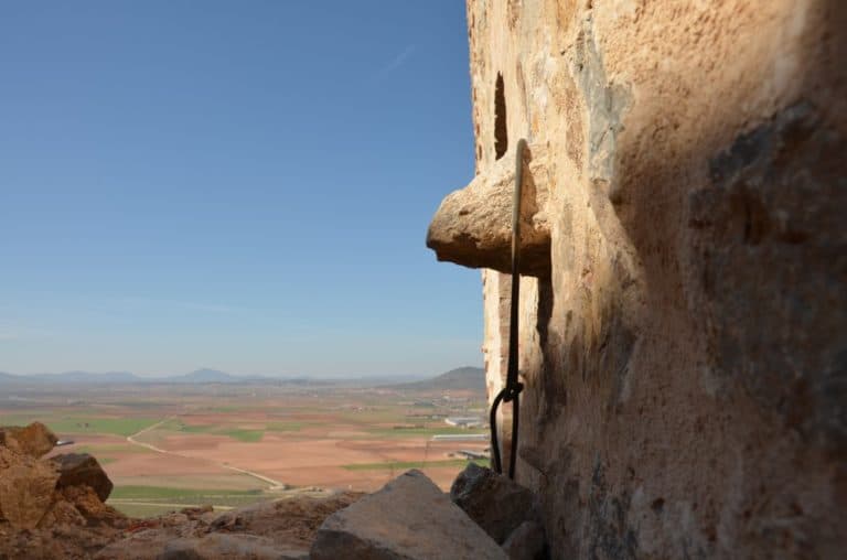 Spain, Consuegra – view from castle, Mar.2014