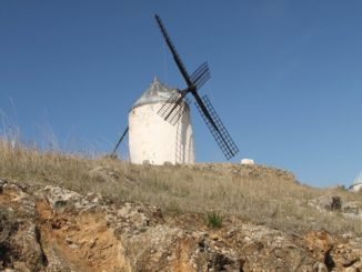 Spain, Consuegra – windmill 9, Mar.2014