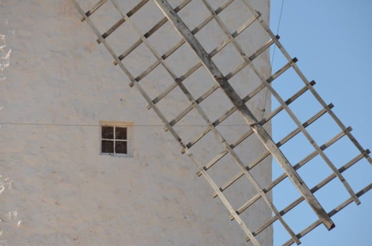 Spain, Consuegra – windmill 19, Mar.2014