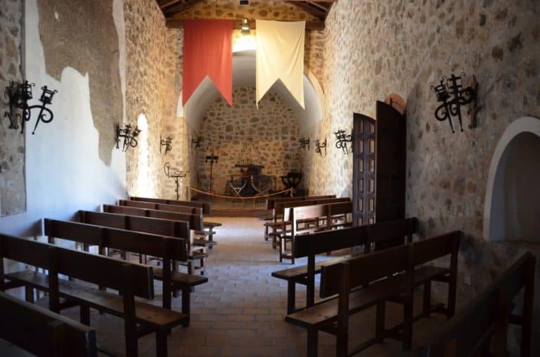 Spain, Consuegra – chapel, Mar.2014