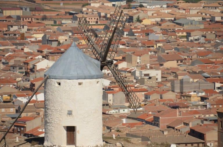 Spain, Consuegra – windmill 3, Mar.2014