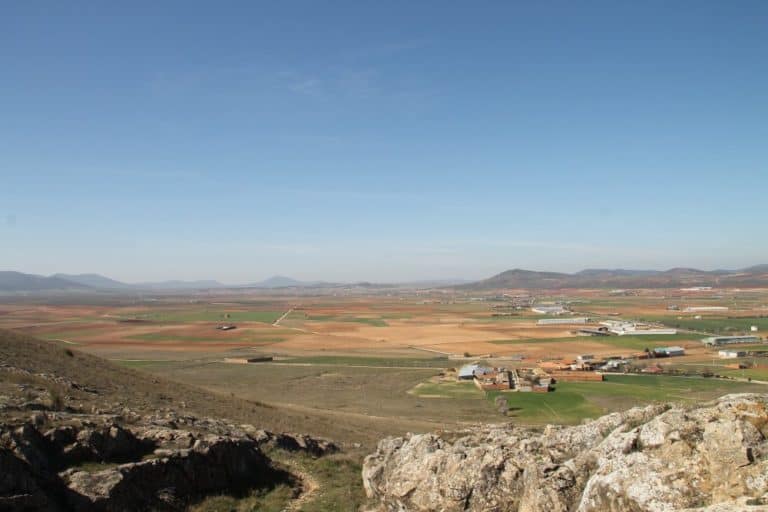 Spain, Consuegra – flat view, Mar.2014
