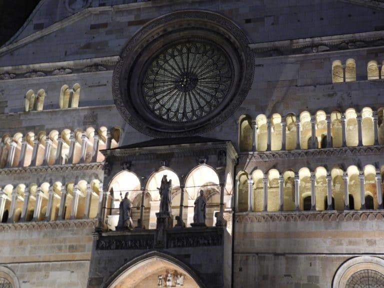 Cremona at night – cathedral, Jan.2018 (Lombardia)