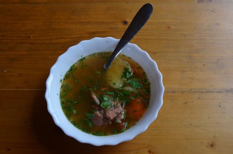 Crimea, Ai-Petri – soup, July 2013 (Crimea)