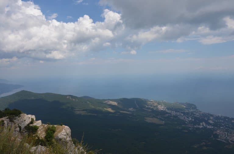 Crimea, Ai-Petri – view, July 2013 (Crimea)
