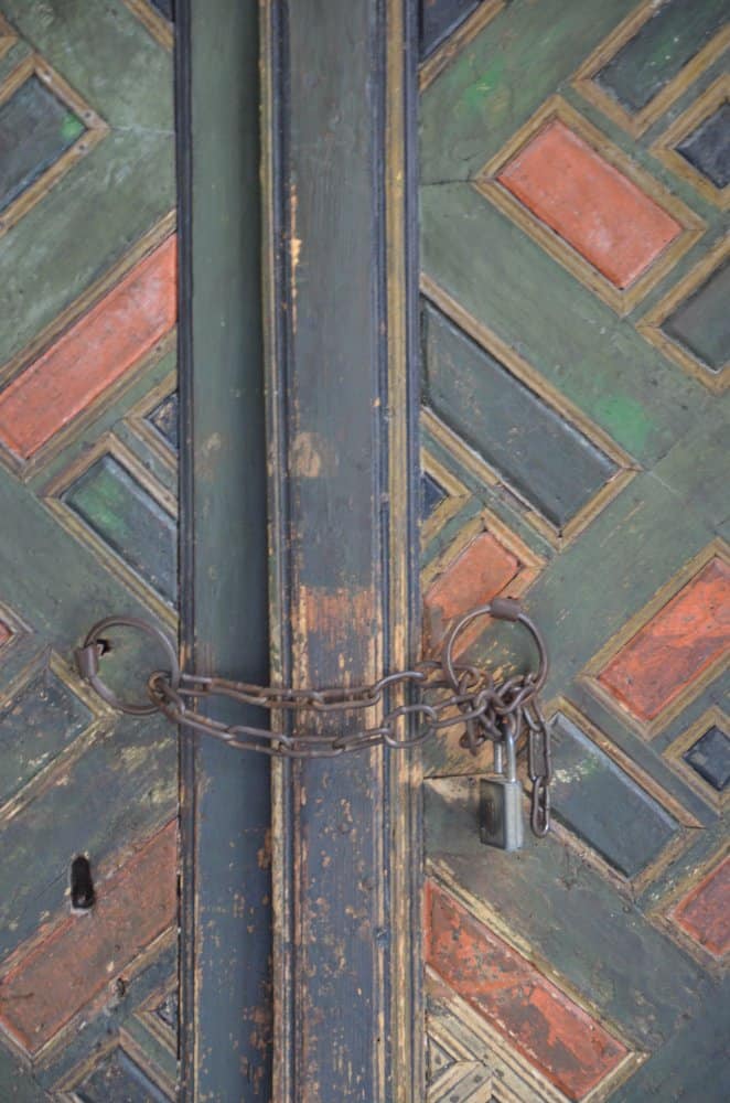Crimea, Bakhchisarai – door, July 2013 (Bakhchisarai)