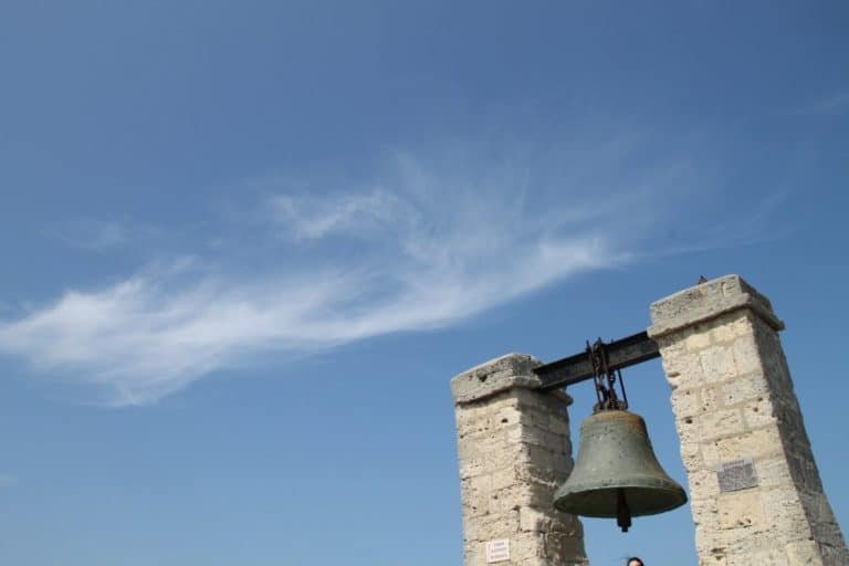 Crimea, Khersones – bell, July 2013 (Sebastopol)