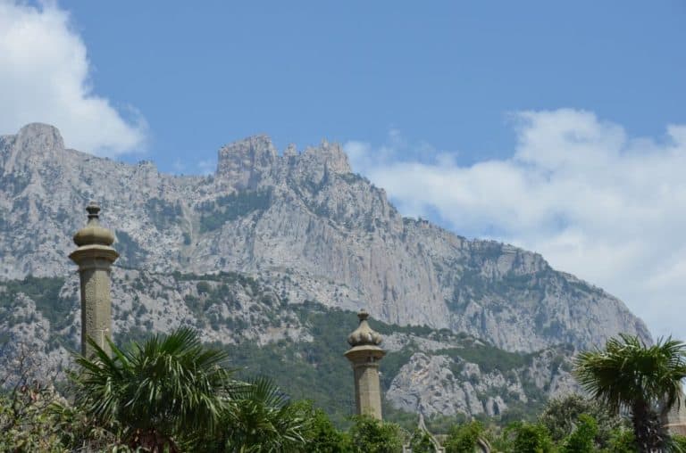 Crimea, Vorontsuov Palace – mountain, July 2013 (Crimea)