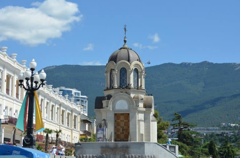 Ukraine, Yalta – church, July 2013 (Yalta)