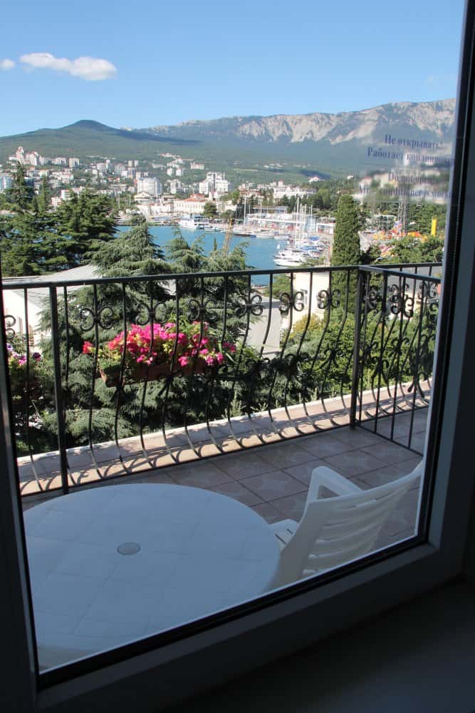 Ukraine, Yalta – from the room, July 2013 (Yalta)