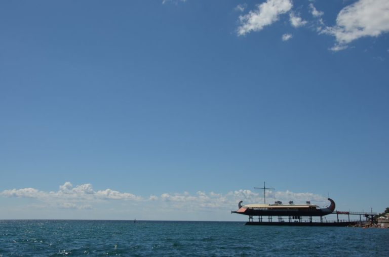Ukraine, Yalta – blue, July 2013 (Yalta)