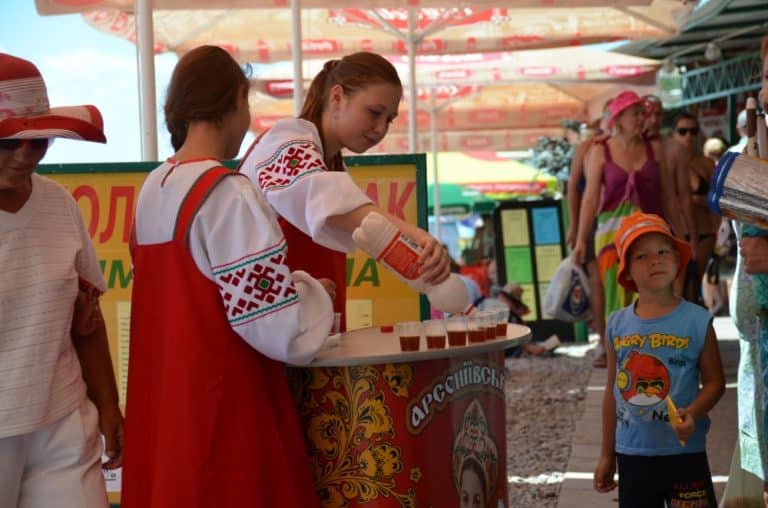 Ukraine, Yalta – costume, July 2013 (Yalta)