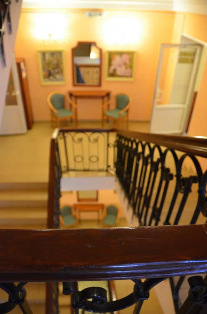Ukraine, Yalta – staircase, July 2013 (Yalta)