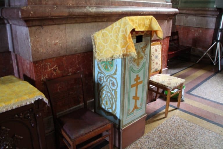 Ukraine, Yalta – things in church, July 2013 (Yalta)