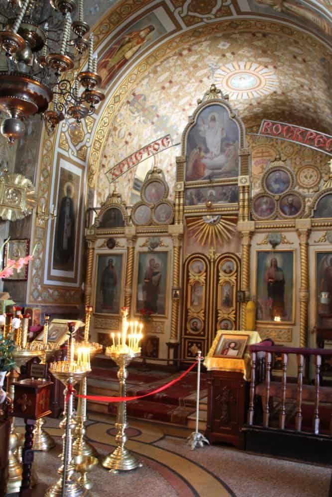 Ukraine, Yalta – inside church, July 2013 (Yalta)