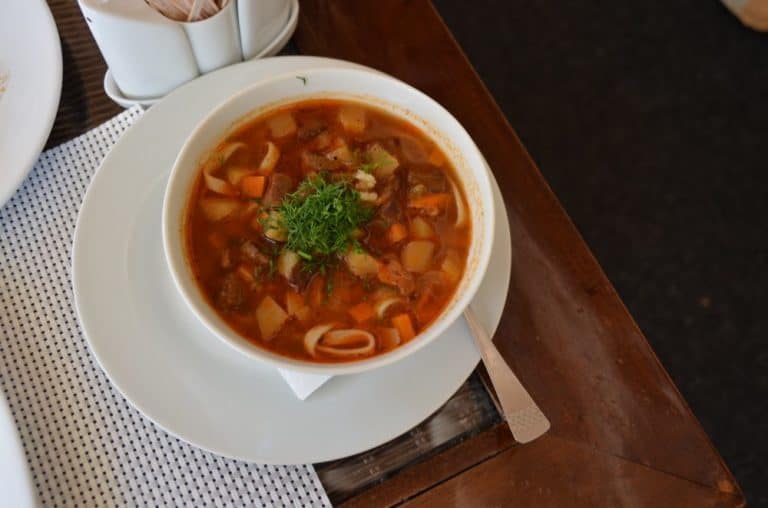 Ukraine, Yalta – soup, July 2013 (Yalta)
