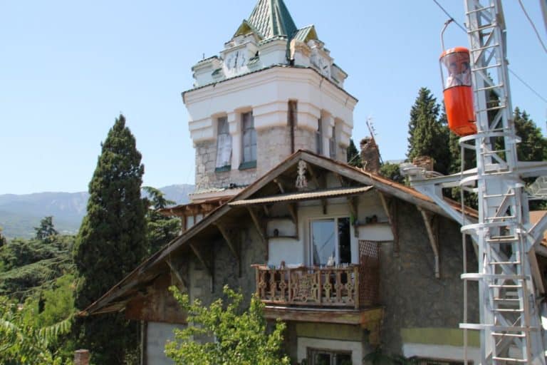 Ukraine, Yalta – old house, July 2013 (Yalta)