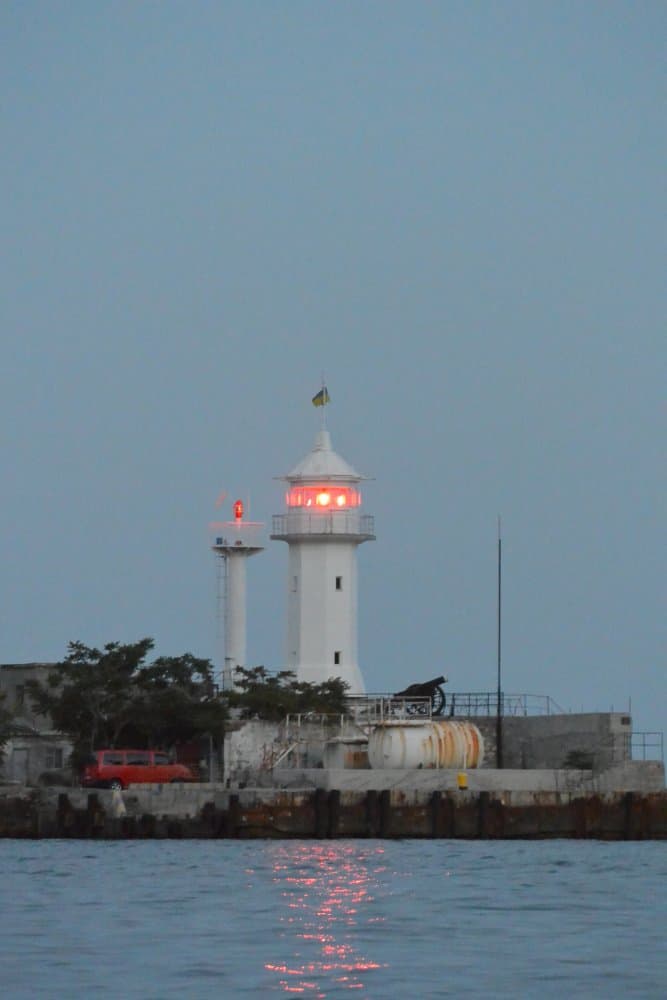 Ukraine, Yalta – lighthouse, July 2013 (Yalta)