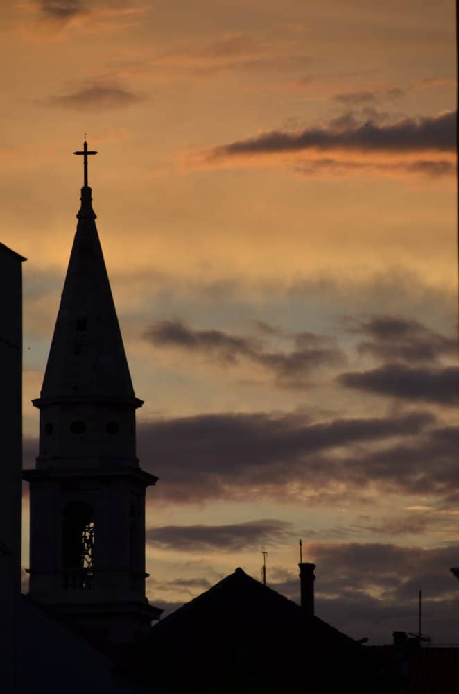 Croatia, Zadar – silhouette, July 2014 (Zadar)