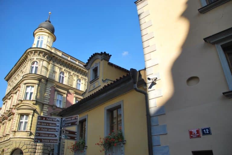 Czech, Prague – signpost, Sept.2013 (Praga)