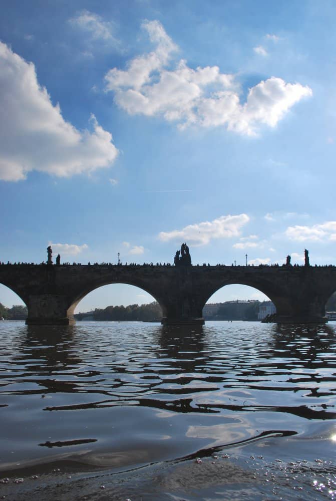 Czech, Prague – river and bridge, Sept.2013 (Praga)