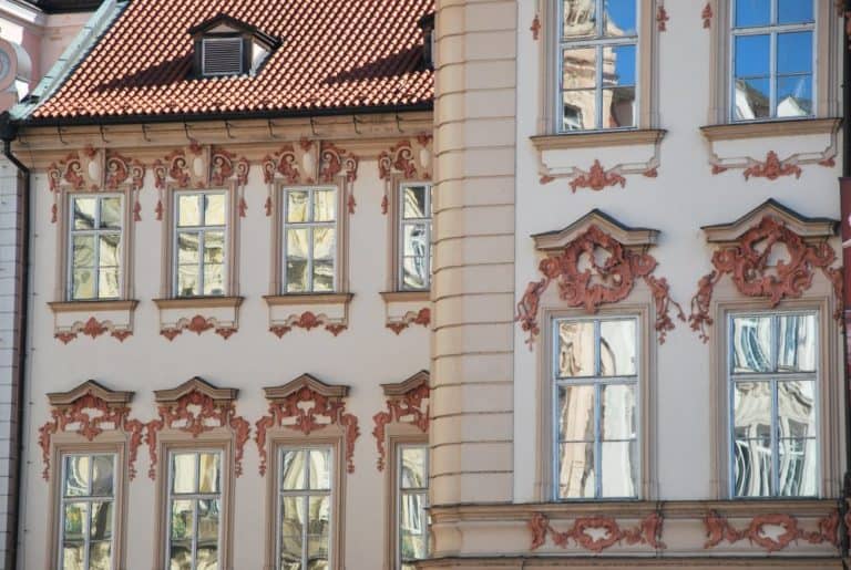 Czech, Prague – reflections on window, Sept.2013 (Prague)