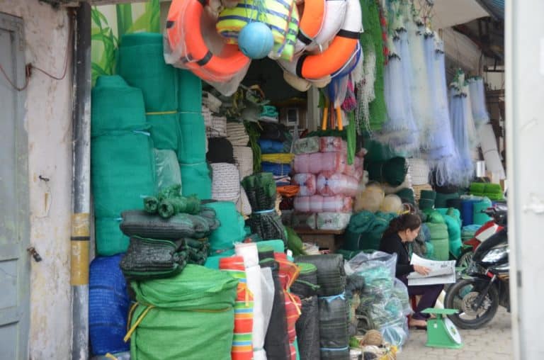 Vietnam, Da Nang – fishing tackle, Jan.2015 (Da Nang)