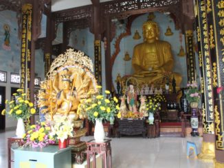 Un tempio di Da Nang in Vietnam