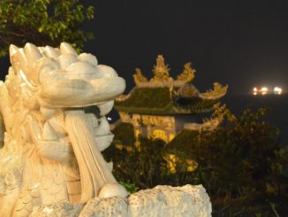 Sfortunati per vedere il panorama notturno a Da Nang