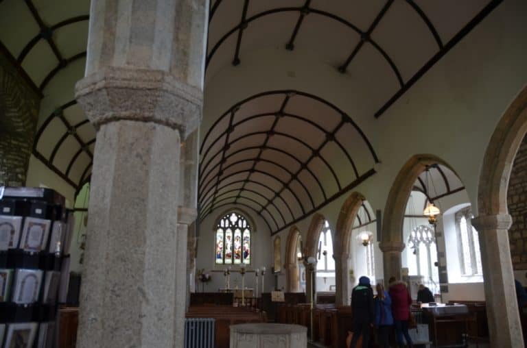 Widecombe – inside the church, May 2015 (Dartmoor)
